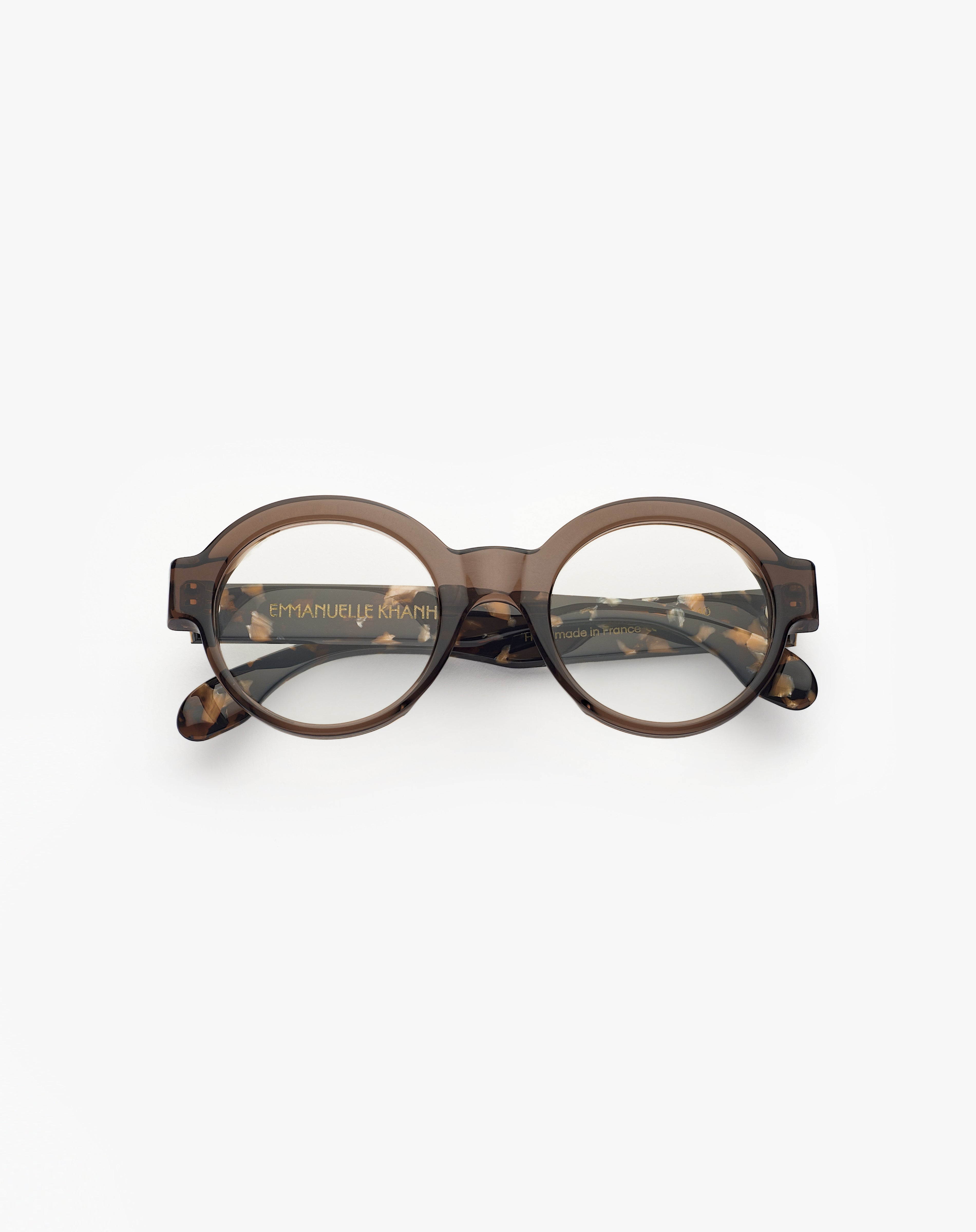 小物 EMMANUELLE KHAHN Round acetate eyeglasses 3 – Emmanuelle Khanh