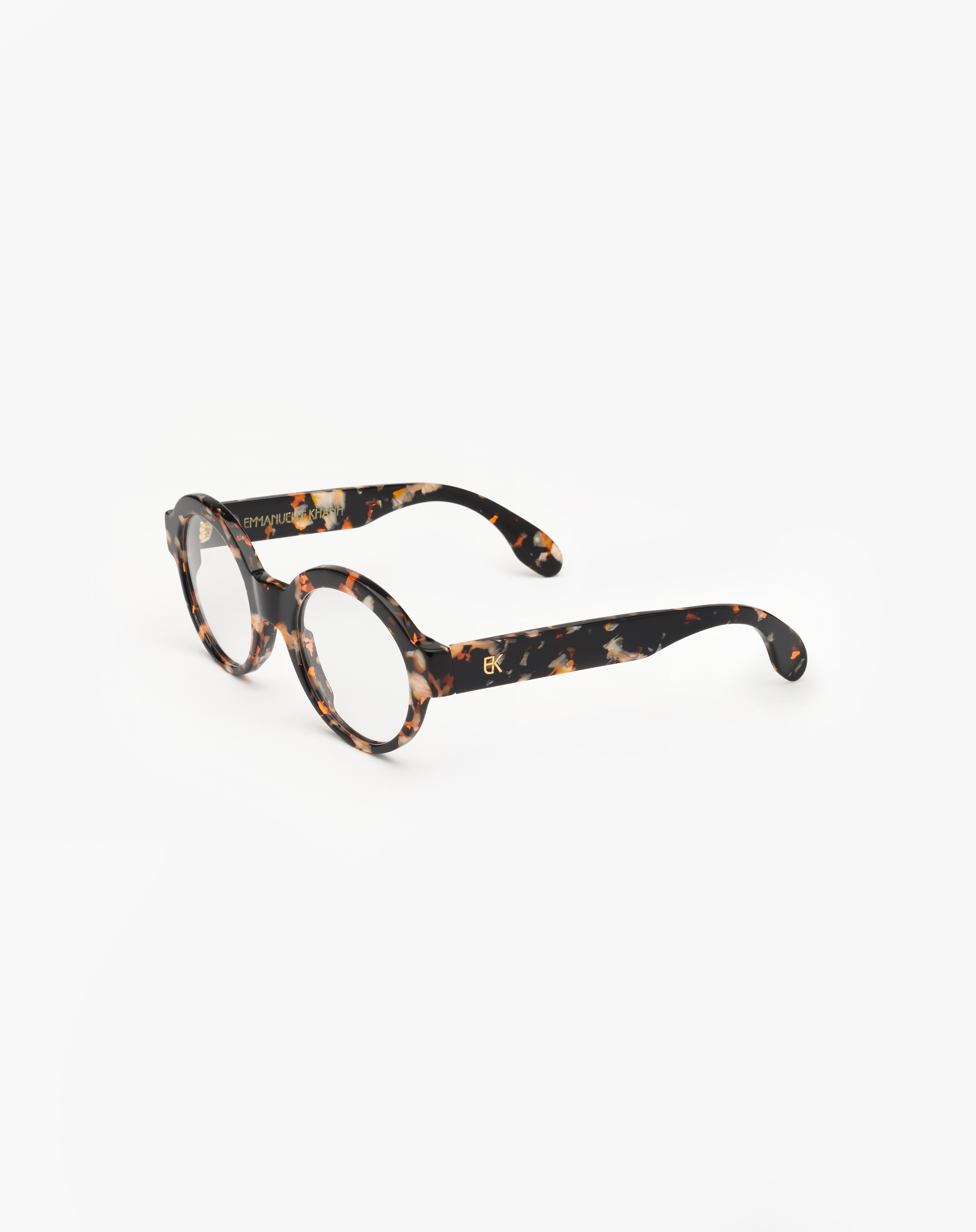 Round acetate eyeglasses 3 – Emmanuelle Khanh