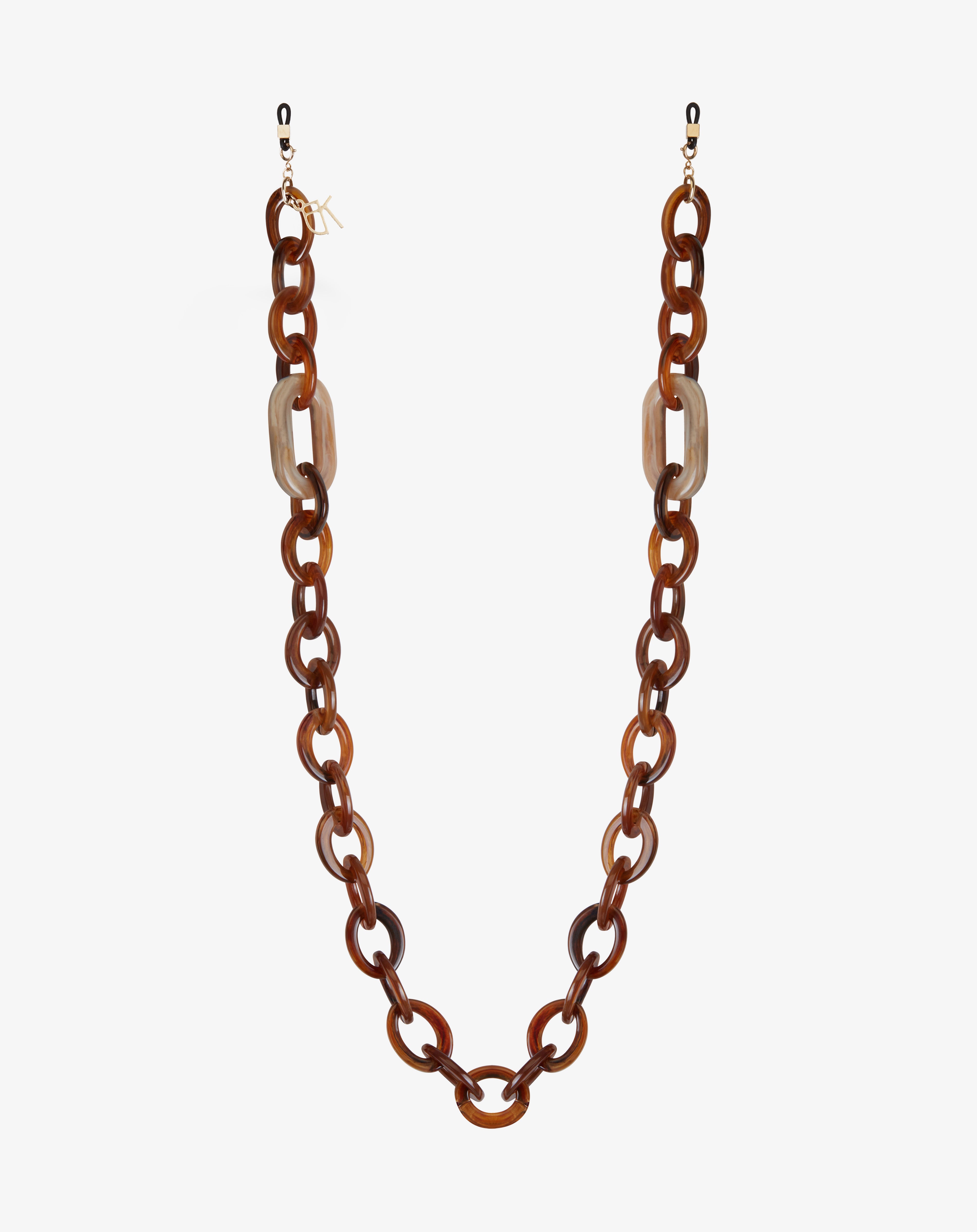 Jewel chain in acrylic