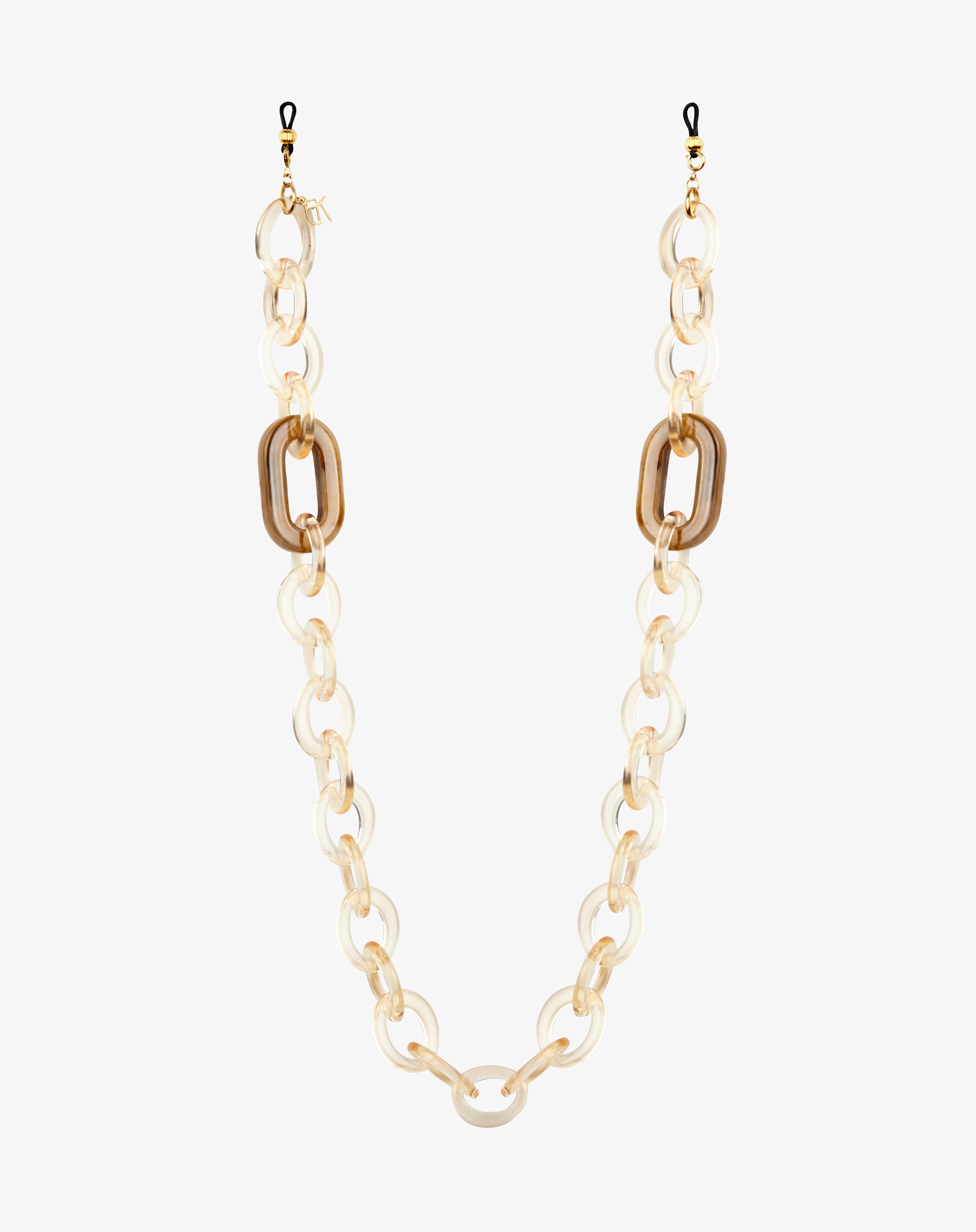 Jewel chain in acrylic