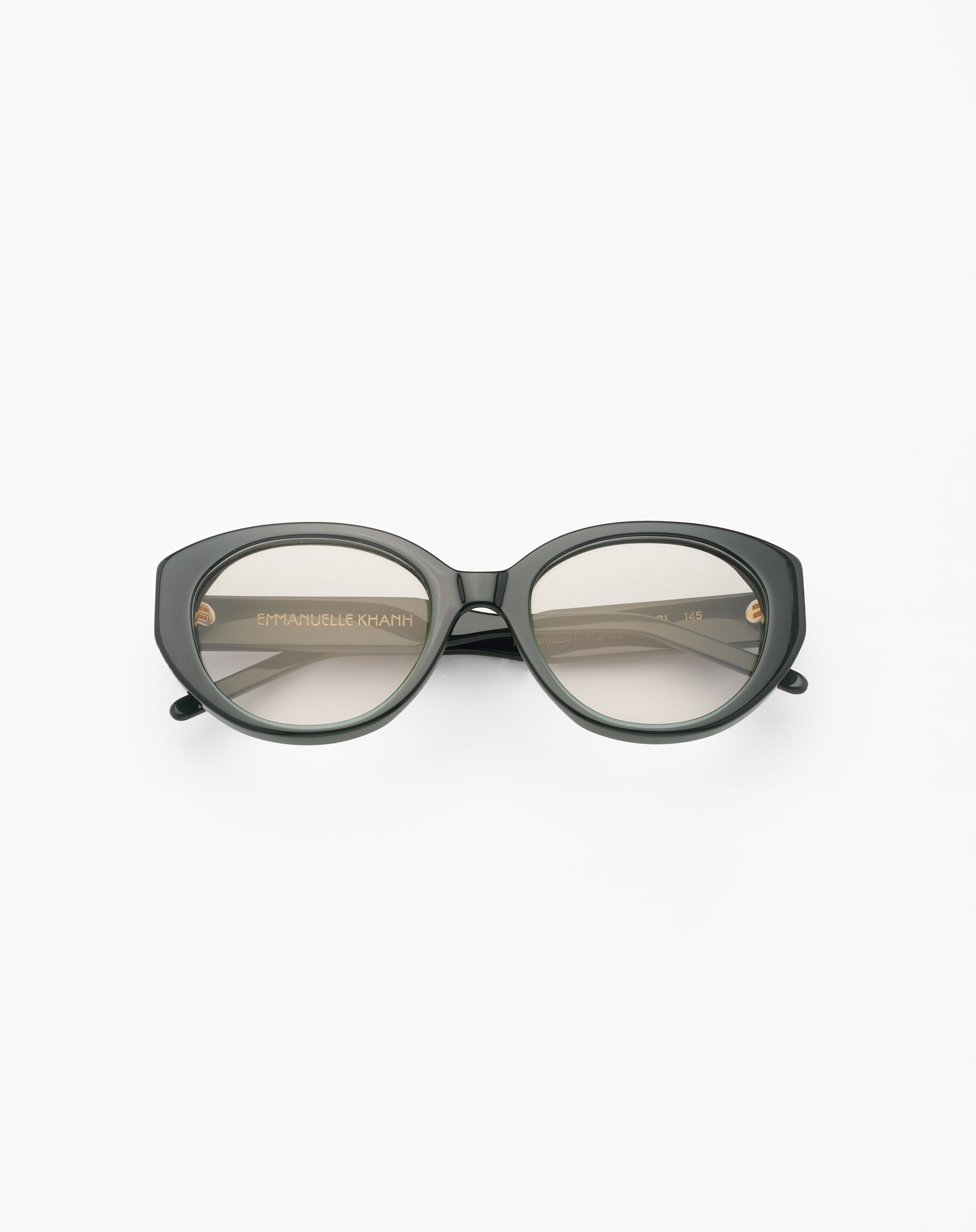 小物 EMMANUELLE KHAHN Emmanuelle Khanh® EK OLYMPIA Square Eyeglasses - EuroOptica